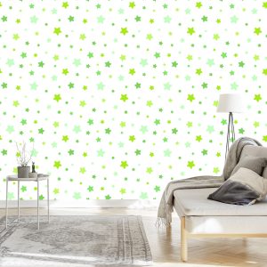 Papier Peint Pour Les Enfants - Étoiles Colorées – Image 3