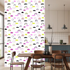 Papier Peint Nuages ​​Arc-En-Ciel Colorés – Image 4