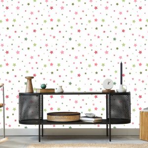 Papier Peint Pour Les Enfants - Étoiles Colorées – Image 5