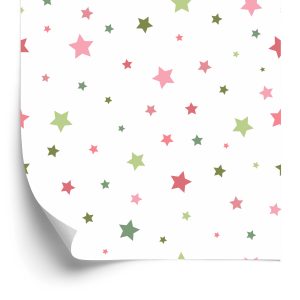 Papier Peint Pour Les Enfants - Étoiles Colorées – Image 2