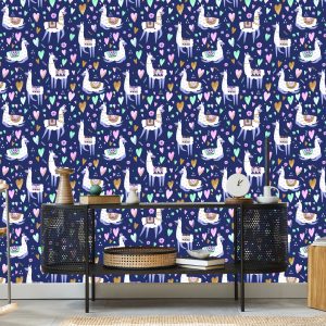 Papier Peint Plantes D'une Pépinière Avec Des Lamas – Image 5