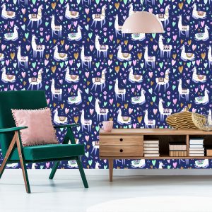 Papier Peint Plantes D'une Pépinière Avec Des Lamas – Image 6