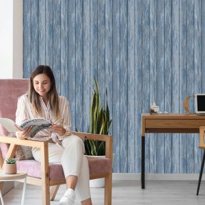 Papier Peint Modèle Moderne De Planches De Bois – Image 7