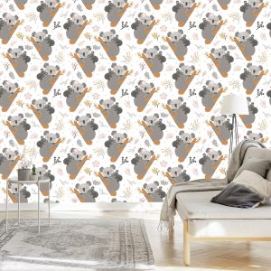 Papier Peint Koalas Endormis – Image 3
