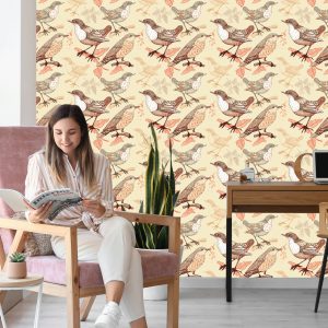 Papier Peint Oiseaux Assis Sur Les Branches – Image 7