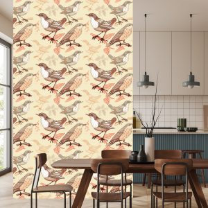 Papier Peint Oiseaux Assis Sur Les Branches – Image 4