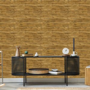 Papier Peint Motif En Bois Horizontal Élégant – Image 5