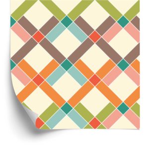 Papier Peint Géométrique - Diamants Colorés – Image 2