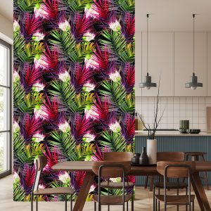 Papier Peint Plantes Colorées – Image 4