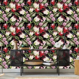 Papier Peint Fleurs Multicolores – Image 5