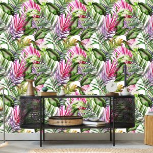 Papier Peint Feuilles Colorées – Image 5