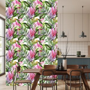 Papier Peint Feuilles Colorées – Image 4