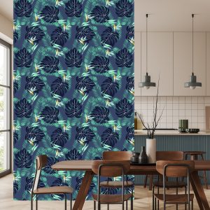 Papier Peint Fleurs Et Feuilles Tropicales – Image 4