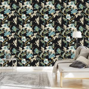 Papier Peint Grues Et Arbres – Image 3