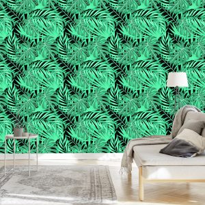 Papier Peint Feuilles À La Mode – Image 3