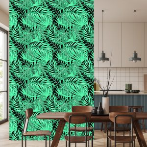 Papier Peint Feuilles À La Mode – Image 4