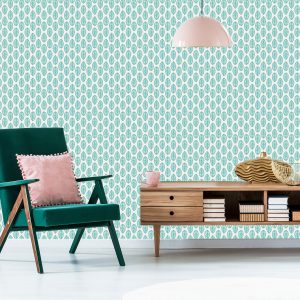 Papier Peint Feuilles Délicates Classiques Dans Un Style Rétro – Image 6