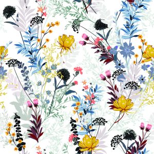 Papier Peint Fleurs Des Champs – Image 1