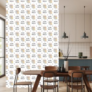 Papier Peint Hiboux Et Étoiles – Image 4