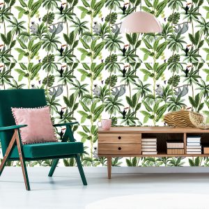 Papier Peint Animaux, Oiseaux Et Arbres – Image 6