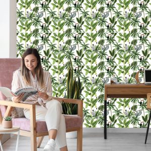 Papier Peint Animaux, Oiseaux Et Arbres – Image 7