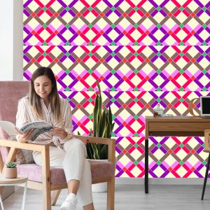 Papier Peint Géométrique - Diamants Colorés – Image 7