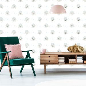 Papier Peint Pour Les Enfants Lunes À La Scandinave – Image 6