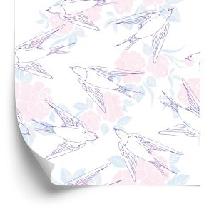 Papier Peint Hirondelles Volantes – Image 2