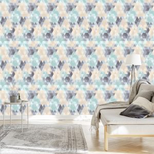 Papier Peint Géométrique - Coloré – Image 3