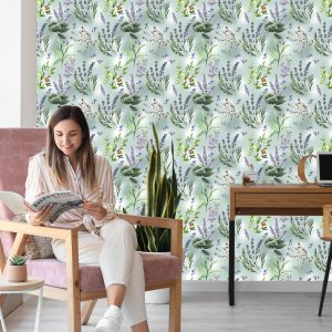 Papier Peint La Nature Des Fleurs De Lavande – Image 7