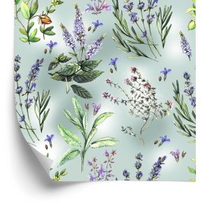 Papier Peint La Nature Des Fleurs De Lavande – Image 2