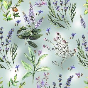 Papier Peint La Nature Des Fleurs De Lavande – Image 1