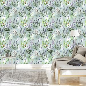 Papier Peint La Nature Des Fleurs De Lavande – Image 3