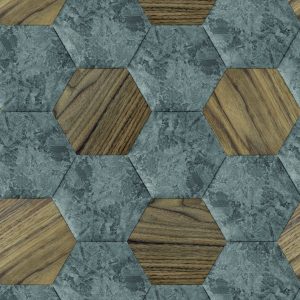 Papier Peint Modèle 3D En Bois De Béton – Image 1