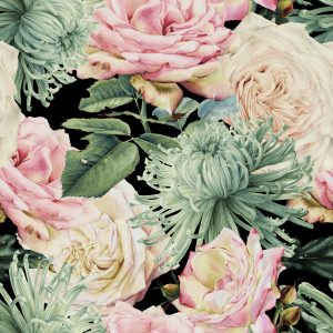 Papier Peint Roses Naturelles – Image 1