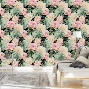 Papier Peint Roses Naturelles – Image 3