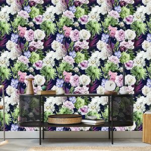 Papier Peint Nature Plantes Roses – Image 5