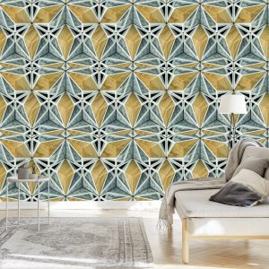 Papier Peint Bois De Marbre 3D – Image 3