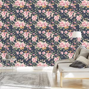 Papier Peint Roses Fleurs D'oranger – Image 3