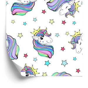 Papier Peint Pour Les Enfants - Belles Licornes Magiques – Image 2