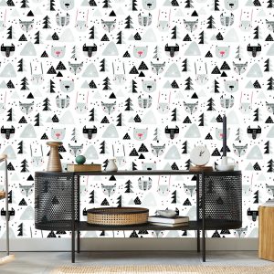 Papier Peint Pour Les Enfants - Beaux Animaux De La Forêt – Image 5