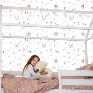 Papier Peint Nuages, Licornes Arc-En-Ciel D'un Conte De Fées – Image 7