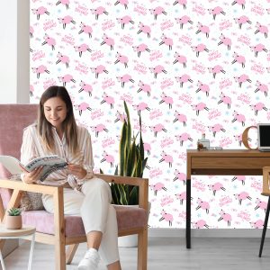 Papier Peint Mouton Rose – Image 7