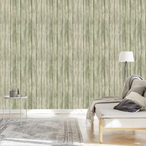 Papier Peint Planches De Bois Verticales Élégantes – Image 3