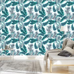 Papier Peint Feuilles Colorées – Image 3