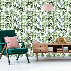 Papier Peint Animaux Sauvages Et Arbres – Image 6