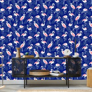 Papier Peint Flamants Roses – Image 5