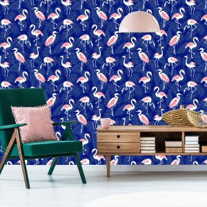 Papier Peint Flamants Roses – Image 6