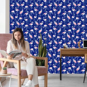 Papier Peint Flamants Roses – Image 7