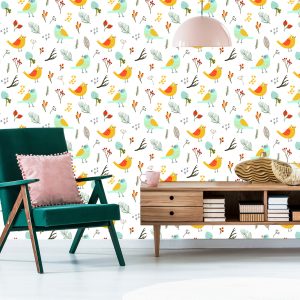 Papier Peint Oiseaux Colorés – Image 6